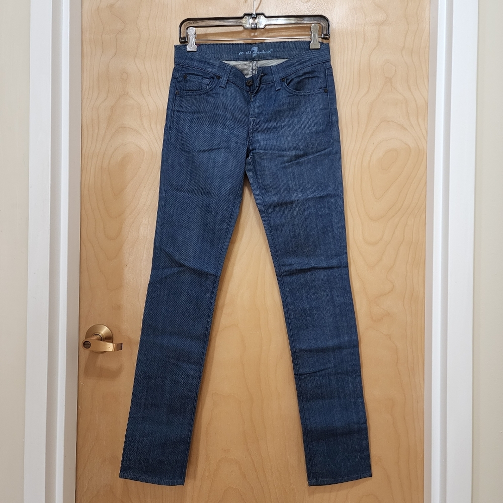 7 For All Mankind Coated Denim Pant